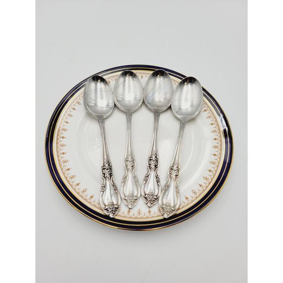 Oneida Community LOUISIANA Glossy Stainless Flatware Tablespoon Vtg - Picture 1 of 8